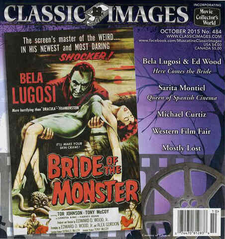 CLASSIC IMAGES magazine side cover Issue 484 October 2015