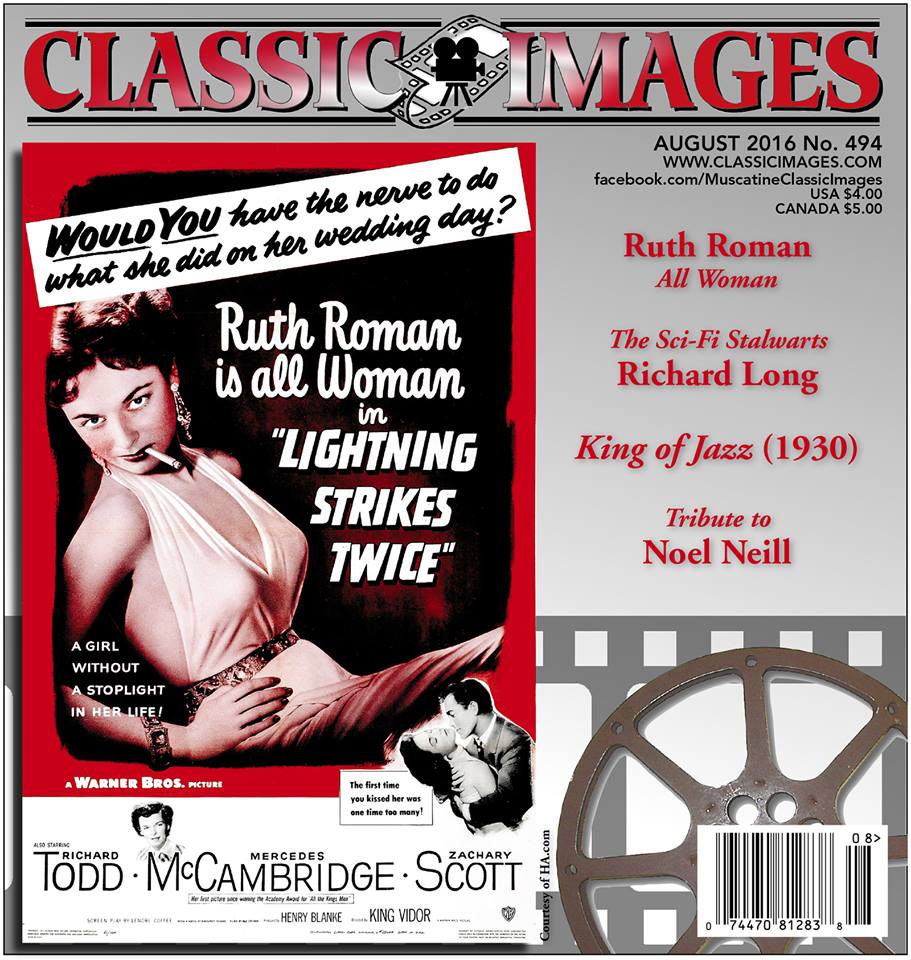 CLASSIC IMAGES magazine side cover Issue 494 August 2016