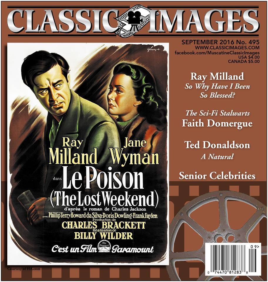 CLASSIC IMAGES magazine side cover Issue 495 September 2016