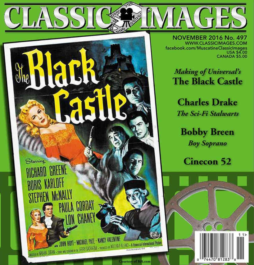CLASSIC IMAGES magazine side cover Issue 497 November 2016