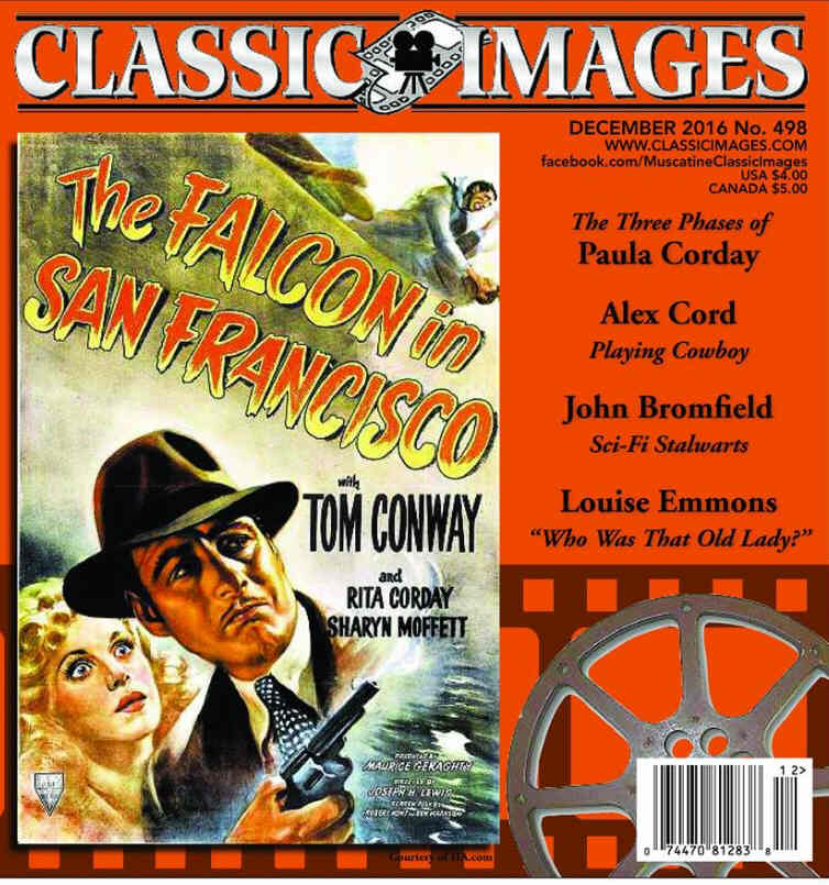 CLASSIC IMAGES magazine side cover Issue 498 December 2016