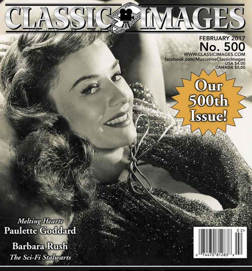 CLASSIC IMAGES magazine side cover Issue 500 February 2017