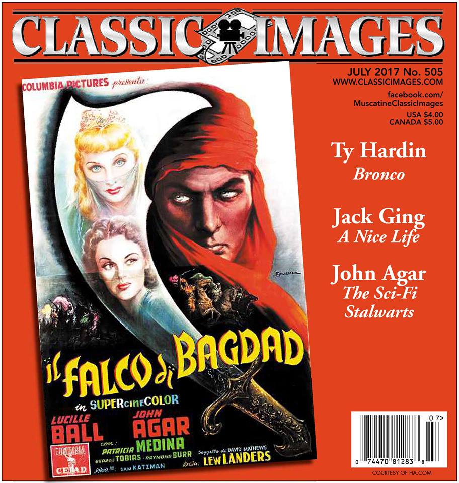 CLASSIC IMAGES magazine side cover Issue 505 July 2017