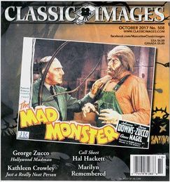 CLASSIC IMAGES magazine side cover Issue 508  October 2017