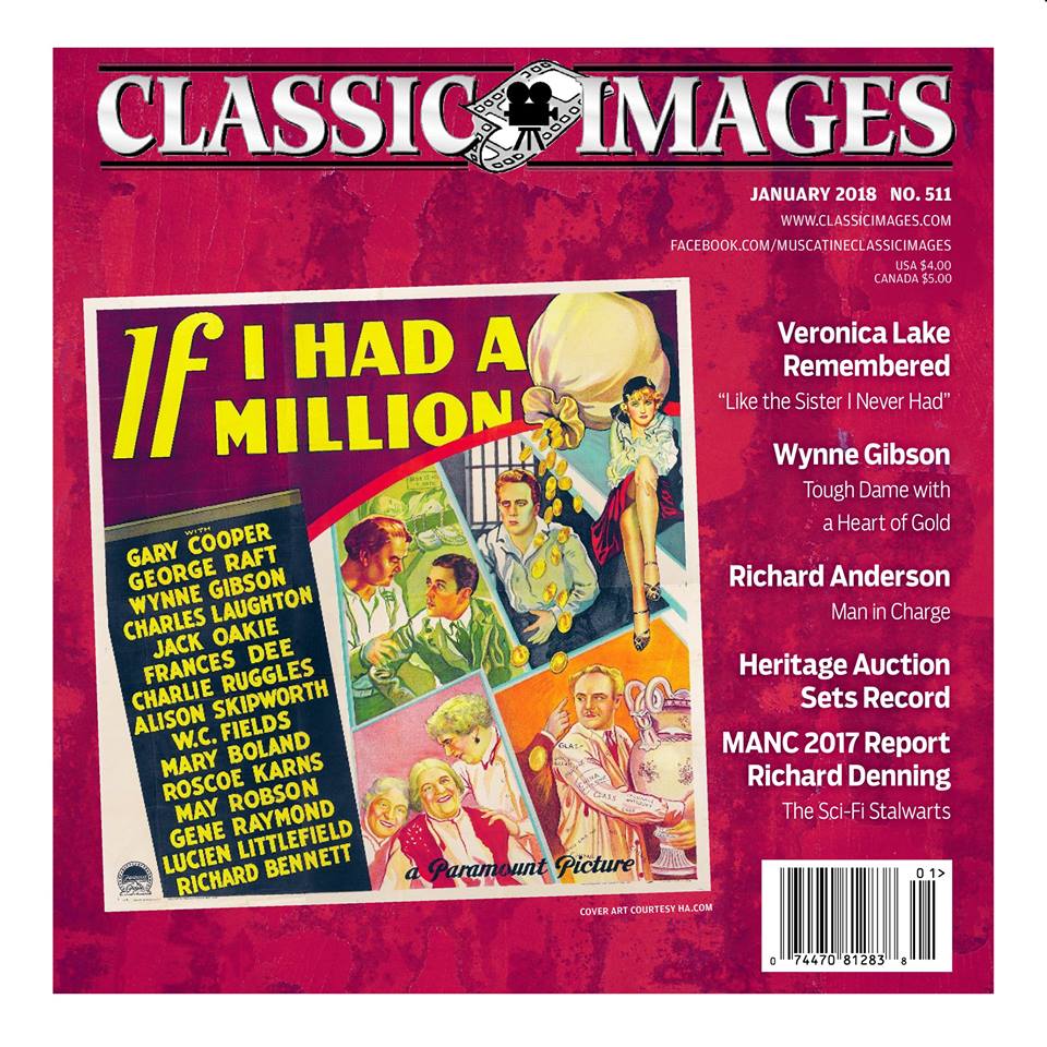 CLASSIC IMAGES magazine side cover Issue 511  January 2018