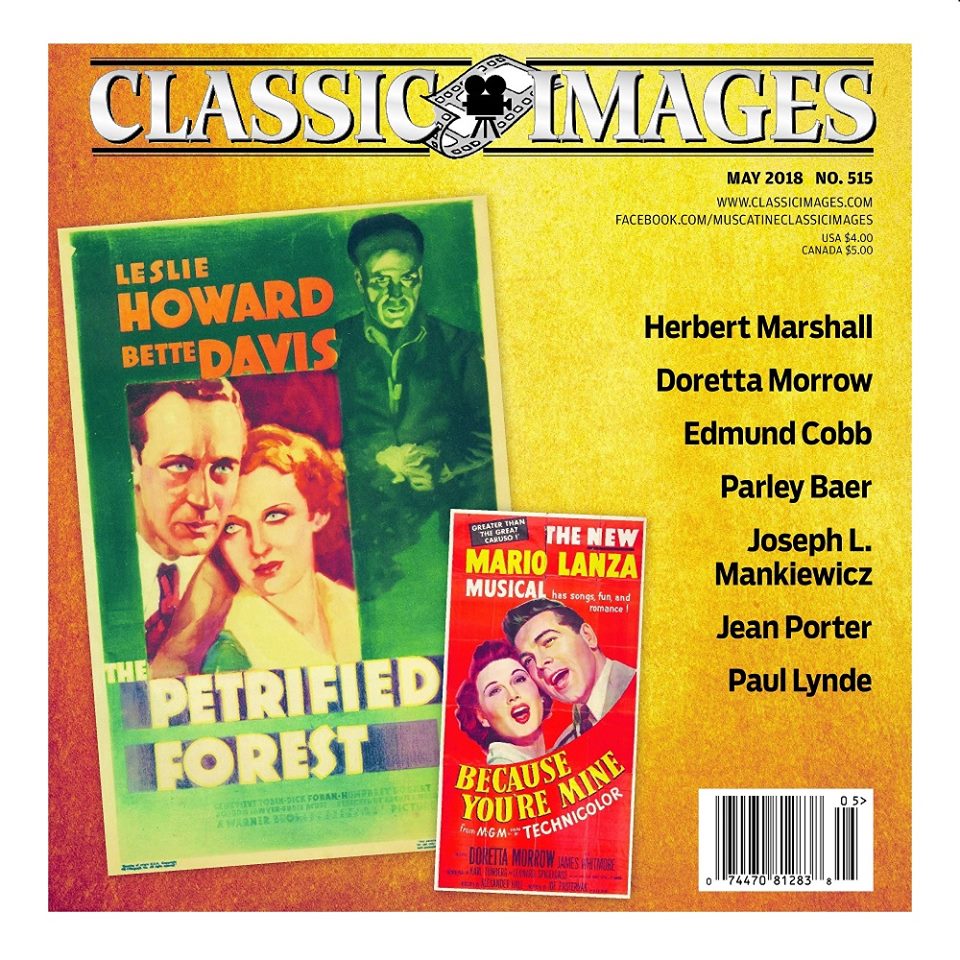 CLASSIC IMAGES magazine side cover Issue 515  May 2018