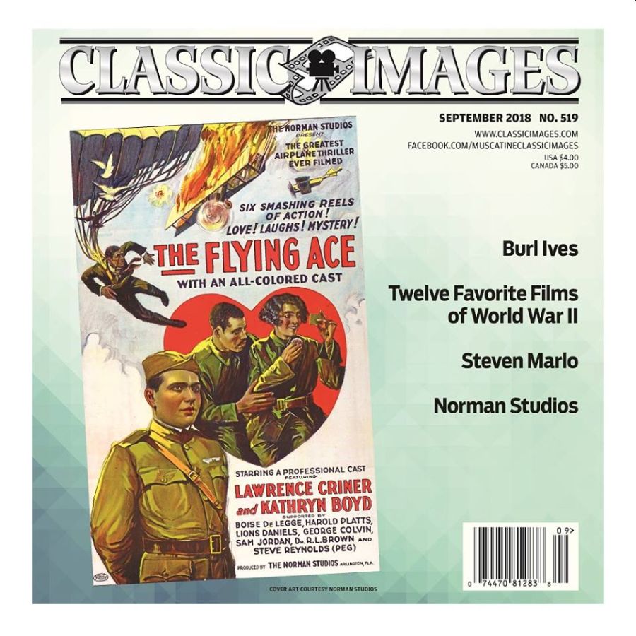 CLASSIC IMAGES magazine side cover Issue 519  September 2018