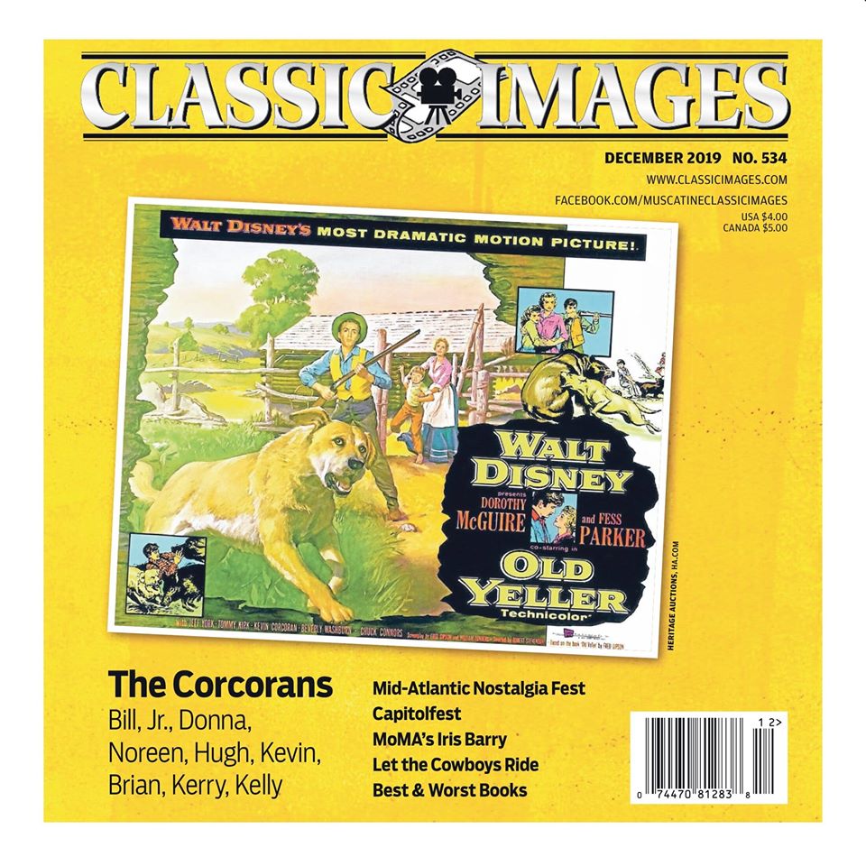CLASSIC IMAGES magazine side cover Issue 534  December 2019