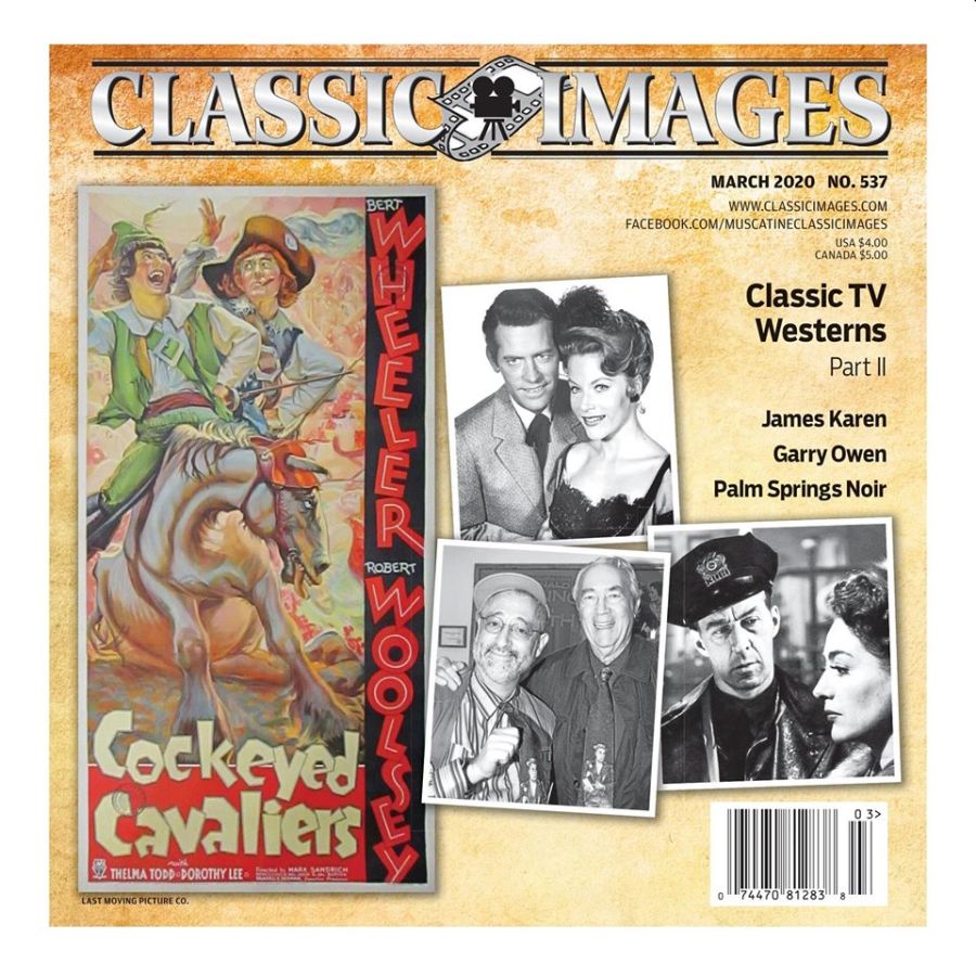 CLASSIC IMAGES magazine side cover Issue 537  March 2020