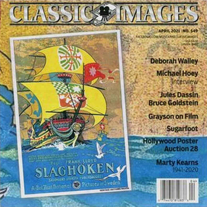 CLASSIC IMAGES magazine side cover Issue 549  April 2021