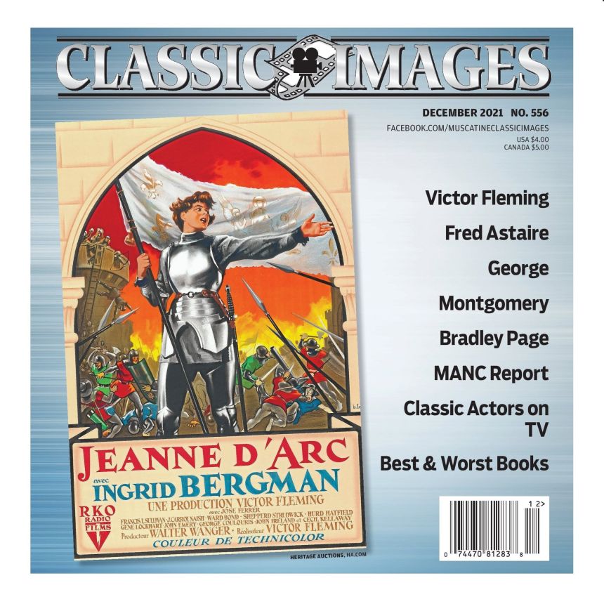 CLASSIC IMAGES magazine side cover Issue 556  December 2021