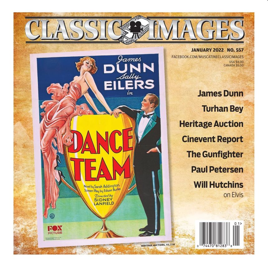 CLASSIC IMAGES magazine side cover Issue 557  January 2022