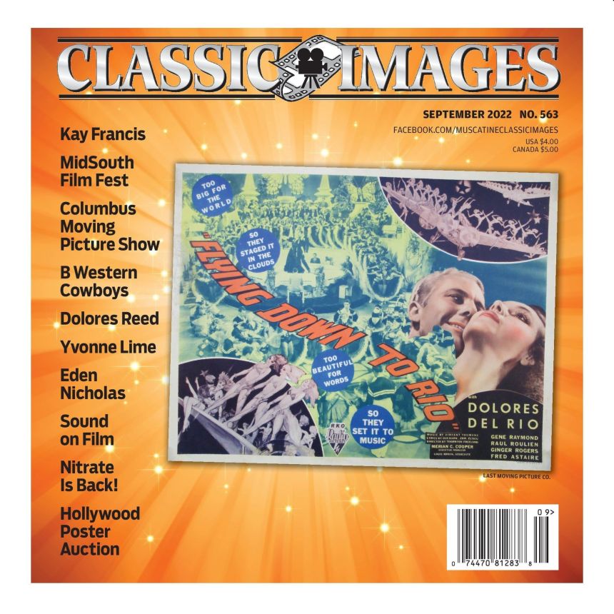 CLASSIC IMAGES magazine side cover Issue 563  September 2022