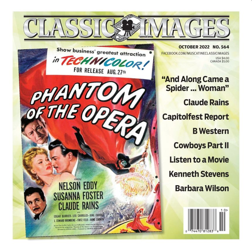 CLASSIC IMAGES magazine side cover Issue 564  October 2022