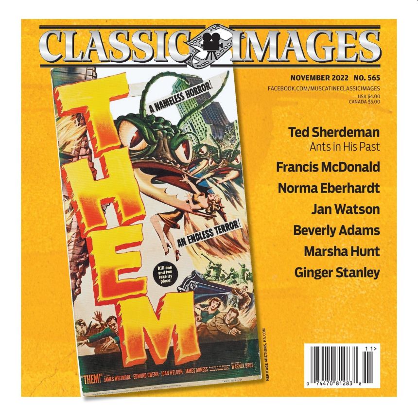 CLASSIC IMAGES magazine side cover Issue 565  November 2022