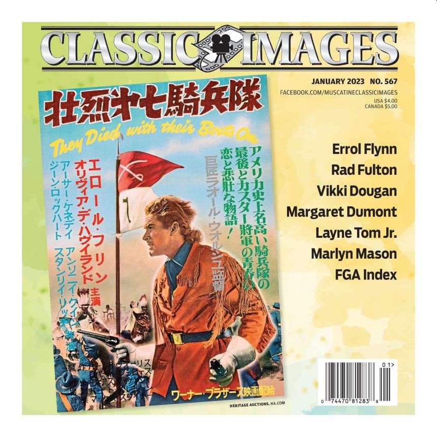 CLASSIC IMAGES magazine side cover Issue 567  January 2023