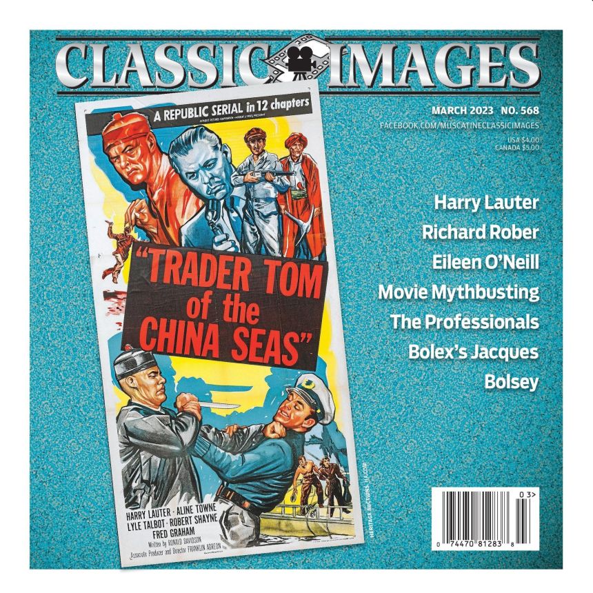 CLASSIC IMAGES magazine side cover Issue 568  March 2023