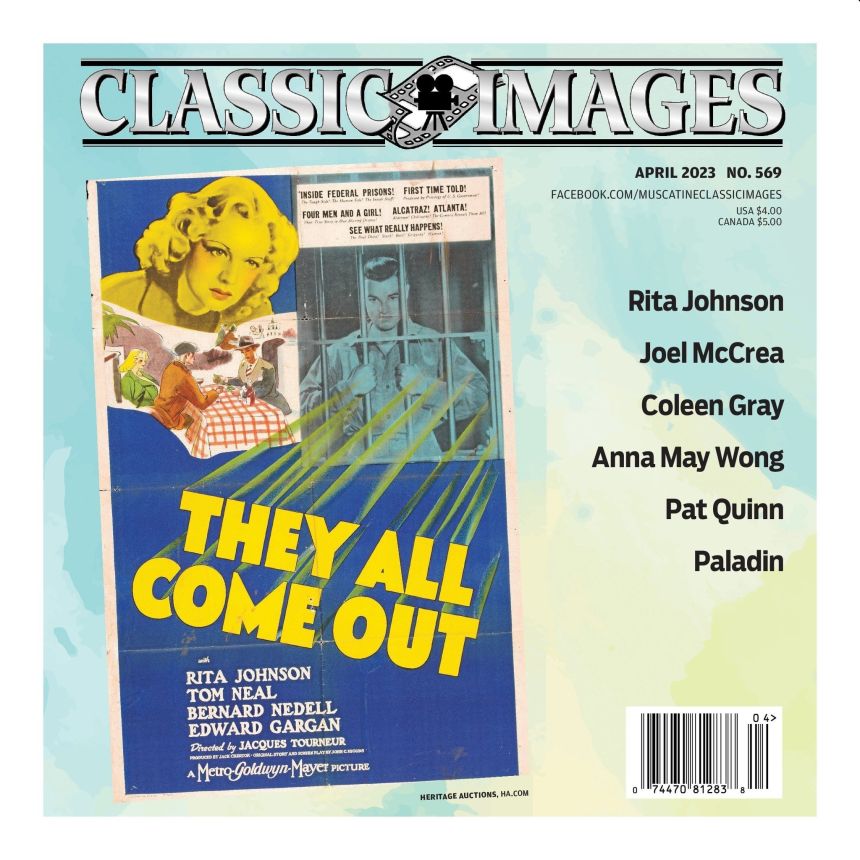 CLASSIC IMAGES magazine side cover Issue 569  April 2023