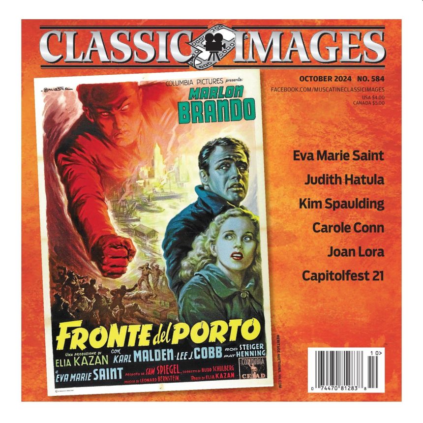 CLASSIC IMAGES magazine side cover Issue 584  October 2024
