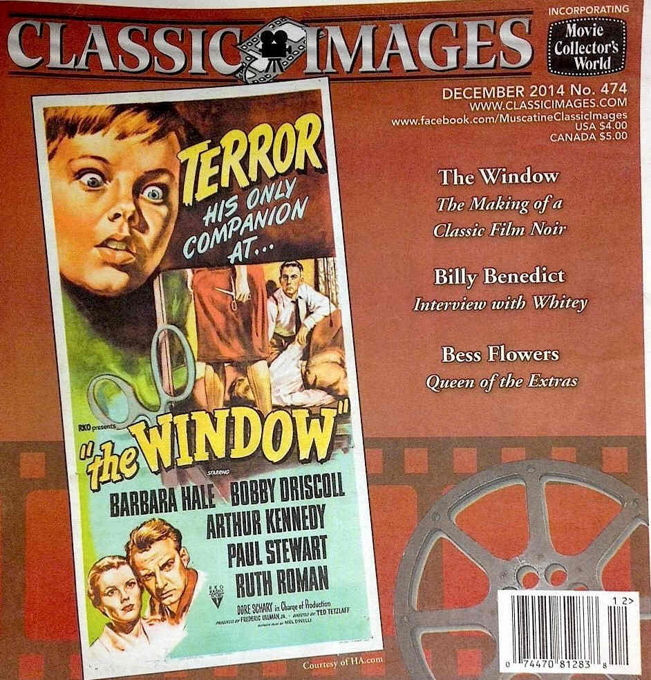 CLASSIC IMAGES magazine side cover Issue 474 December 2014