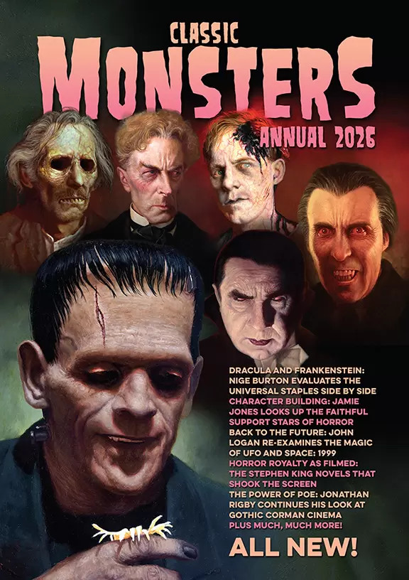 CLASSIC MONSTERS OF THE MOVIES magazine cover  Annual   2026