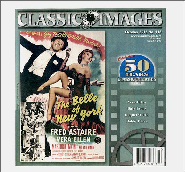 CLASSIC IMAGES magazine side cover Issue 448 October 2012