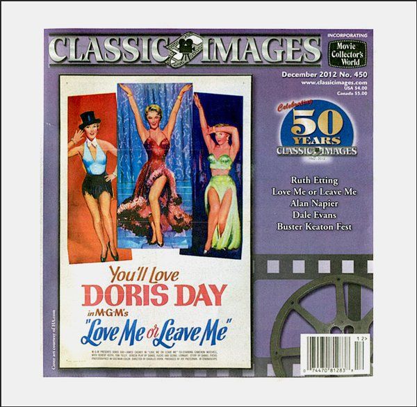 CLASSIC IMAGES magazine side cover Issue 450 December 2012