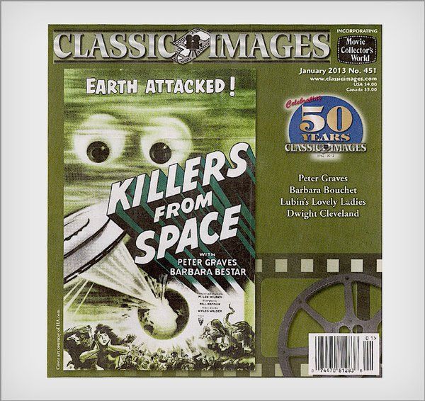 CLASSIC IMAGES magazine side cover Issue 451 January 2013