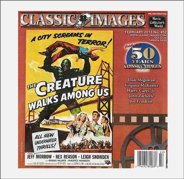 CLASSIC IMAGES magazine side cover Issue 452 February 2013