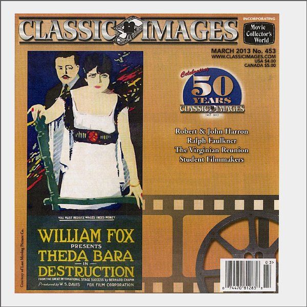 CLASSIC IMAGES magazine side cover Issue 453 March 2013