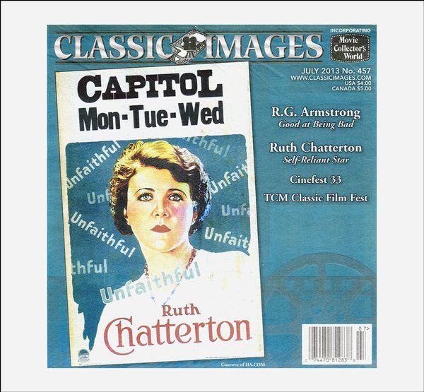 CLASSIC IMAGES magazine side cover Issue 457 July 2013