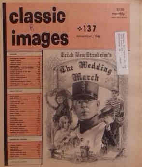 CLASSIC IMAGES magazine side cover Issue 137 November 1986
