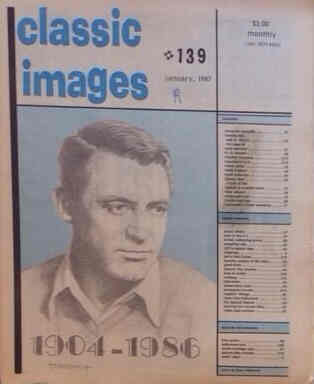 CLASSIC IMAGES magazine side cover Issue 139 January 1987