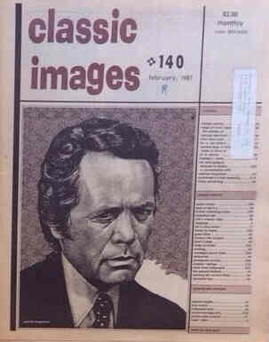 CLASSIC IMAGES magazine side cover Issue 140 February 1987