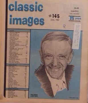 CLASSIC IMAGES magazine side cover Issue 145 July 1987