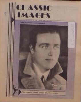 CLASSIC IMAGES magazine side cover Issue 158 August 1988