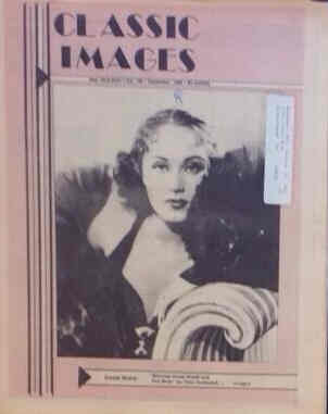 CLASSIC IMAGES magazine side cover Issue 159 September 1988