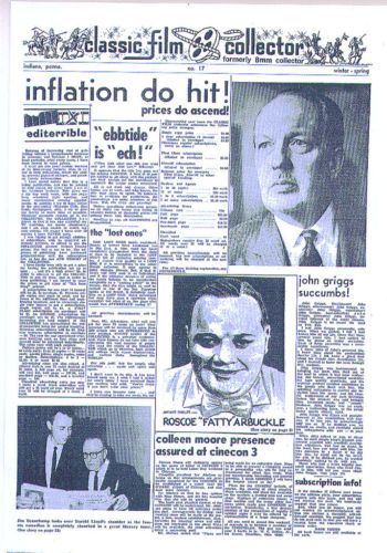 CLASSIC IMAGES magazine side cover Issue 17 December 1966