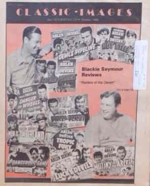 CLASSIC IMAGES magazine side cover Issue 172 October 1989