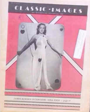 CLASSIC IMAGES magazine side cover Issue 176 February 1990
