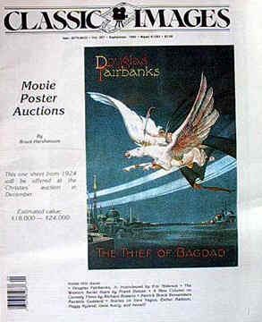 CLASSIC IMAGES magazine side cover Issue 207 September 1992