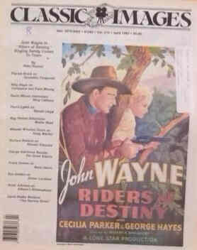 CLASSIC IMAGES magazine side cover Issue 214 April 1993