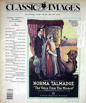 CLASSIC IMAGES magazine side cover Issue 215 May 1993