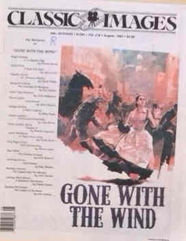 CLASSIC IMAGES magazine side cover Issue 218 August 1993
