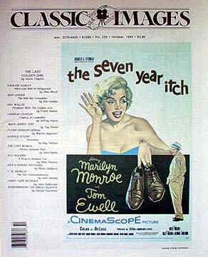 CLASSIC IMAGES magazine side cover Issue 220 October 1993