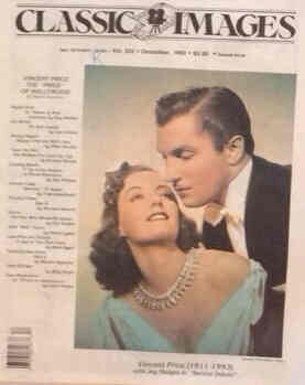 CLASSIC IMAGES magazine side cover Issue 222 December 1993