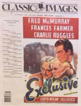 CLASSIC IMAGES magazine side cover Issue 223 January 1994
