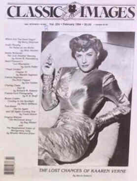 CLASSIC IMAGES magazine side cover Issue 224 February 1994