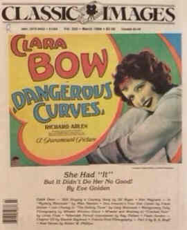 CLASSIC IMAGES magazine side cover Issue 225 March 1994