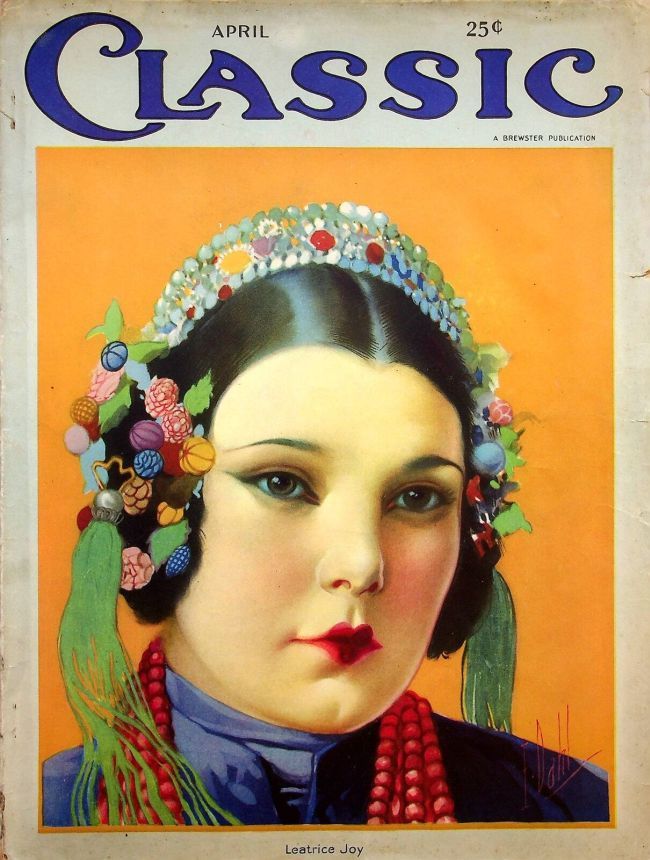 MOTION PICTURE CLASSIC magazine side cover April 1923